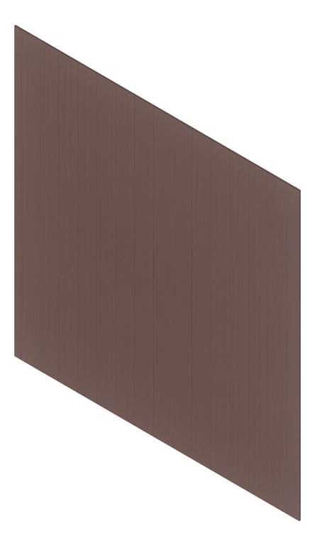 3D Presentation Image of Cladding Aluminium Deco Shadowline Vertical Jarrah Material