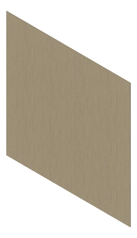 3D Presentation Image of Cladding Aluminium Deco Shadowline Vertical SmokedAsh Material