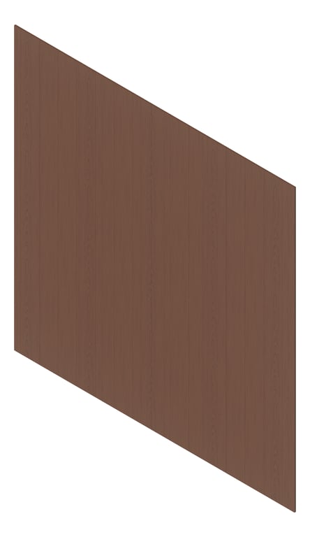 3D Presentation Image of Cladding Aluminium Deco Shadowline Vertical WesternRedCedar Material