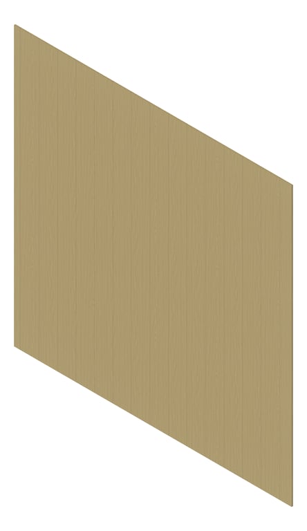 3D Presentation Image of Cladding Aluminium Deco Shadowline Vertical Wheatfield Material