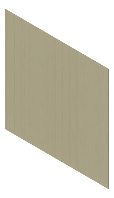 3D Presentation Image of Cladding Aluminium Deco Shadowline Vertical WhiteAsh Material