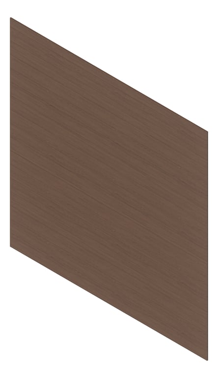 3D Presentation Image of Cladding Aluminium Deco VGroove Horizontal BushCherry Material