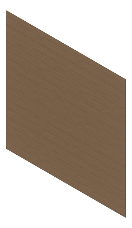 3D Presentation Image of Cladding Aluminium Deco VGroove Horizontal Casuarina Material