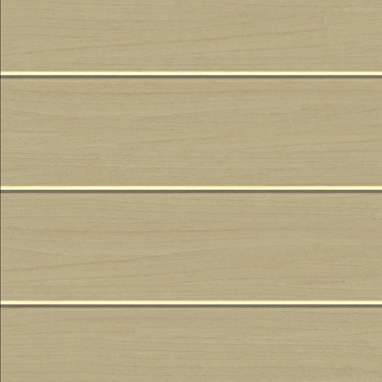 Navigate to Cladding Aluminium Deco VGroove Horizontal CurlyBirch Material