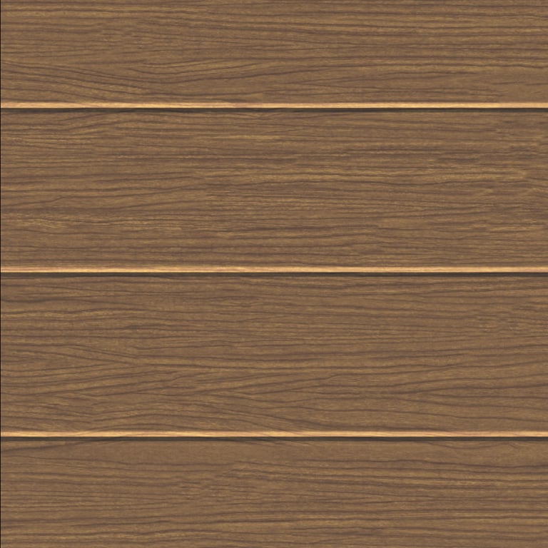 Navigate to Cladding Aluminium Deco VGroove Horizontal EuropeanWalnut Material