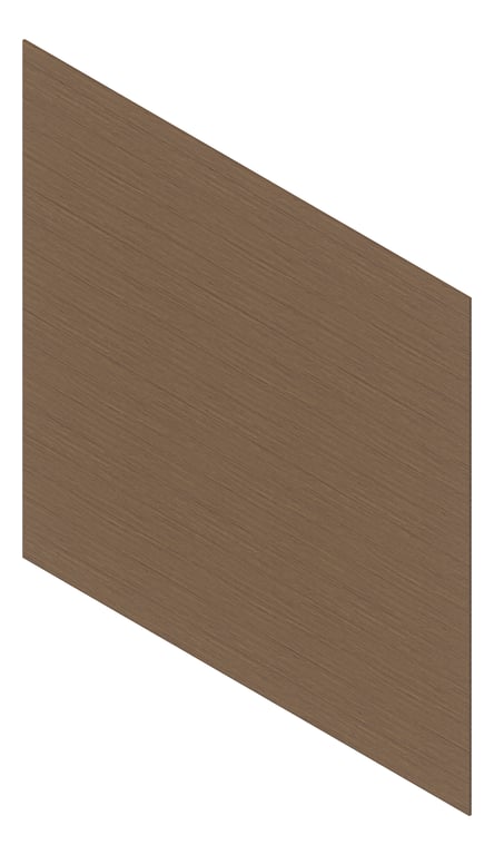 3D Presentation Image of Cladding Aluminium Deco VGroove Horizontal EuropeanWalnut Material