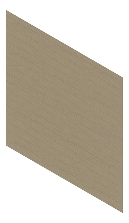 3D Presentation Image of Cladding Aluminium Deco VGroove Horizontal SmokedAsh Material