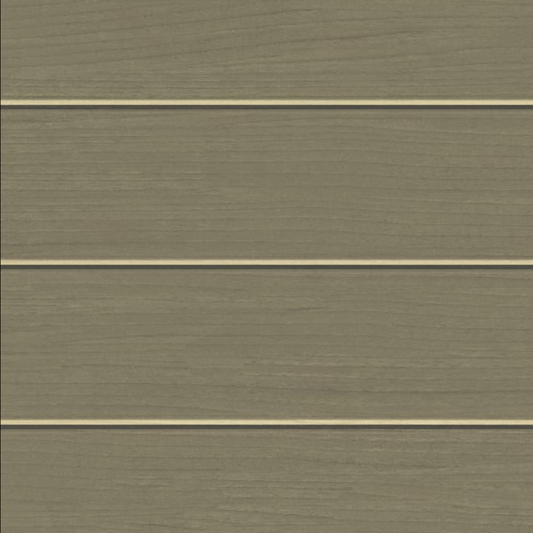 Navigate to Cladding Aluminium Deco VGroove Horizontal WeatheredTimber Material