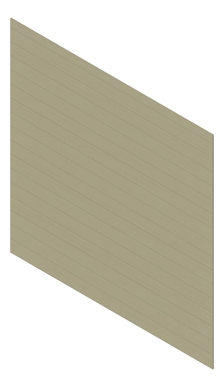3D Presentation Image of Cladding Aluminium Deco VGroove Horizontal WhiteAsh Material