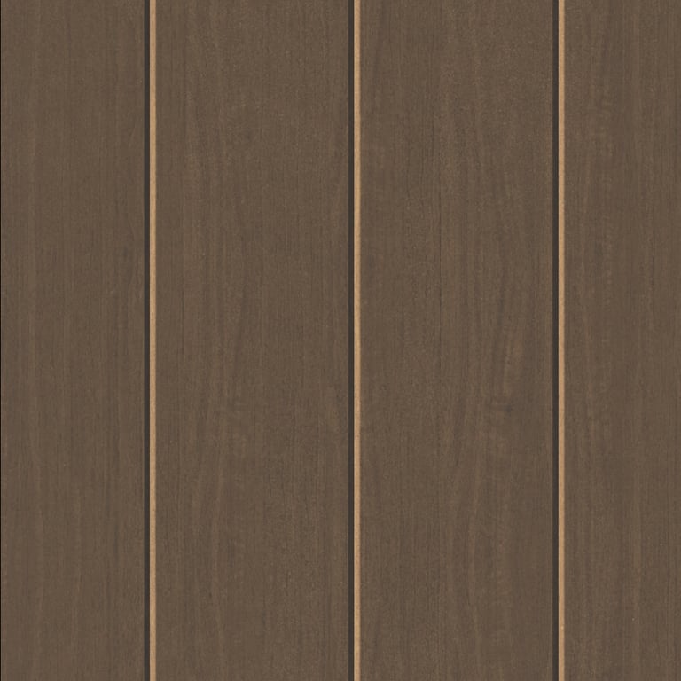 Navigate to Cladding Aluminium Deco VGroove Vertical Chestnut Material