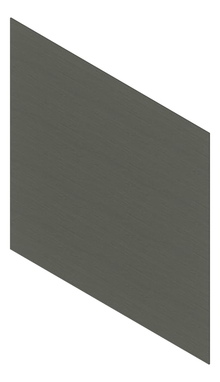 3D Presentation Image of Cladding Aluminium Deco WeatherBoard 160 BlueAsh Material