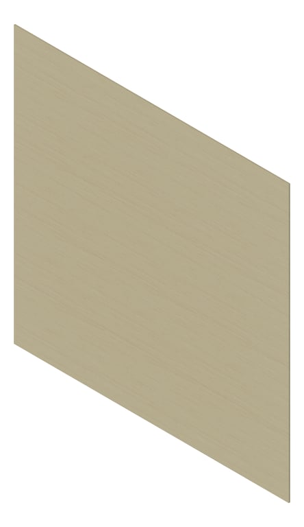 3D Presentation Image of Cladding Aluminium Deco WeatherBoard 160 CurlyBirch Material