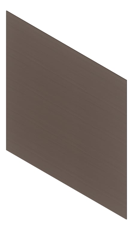 3D Presentation Image of Cladding Aluminium Deco WeatherBoard 160 DarkMocha Material