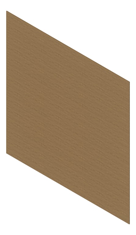 3D Presentation Image of Cladding Aluminium Deco WeatherBoard 160 FrenchOak Material