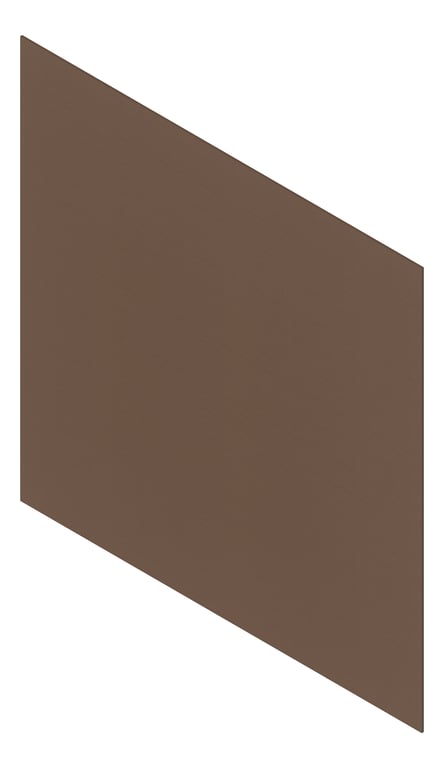 3D Presentation Image of Cladding Aluminium Deco WeatherBoard 160 Merbau Material