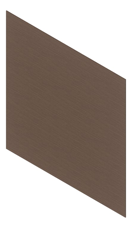 3D Presentation Image of Cladding Aluminium Deco WeatherBoard 160 Teak Material