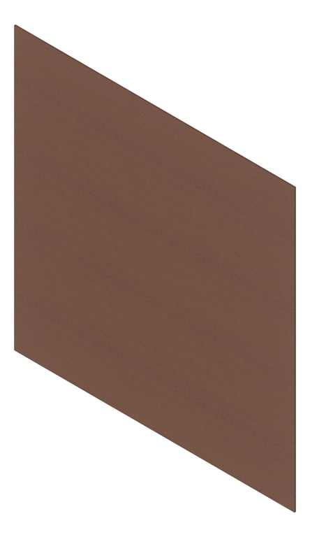 3D Presentation Image of Cladding Aluminium Deco WeatherBoard 160 WesternRedCedar Material