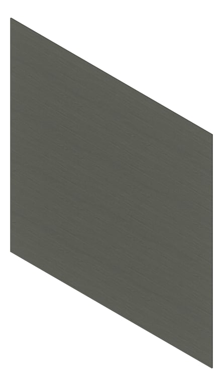 3D Presentation Image of Cladding Aluminium Deco WeatherBoard 180 BlueAsh Material