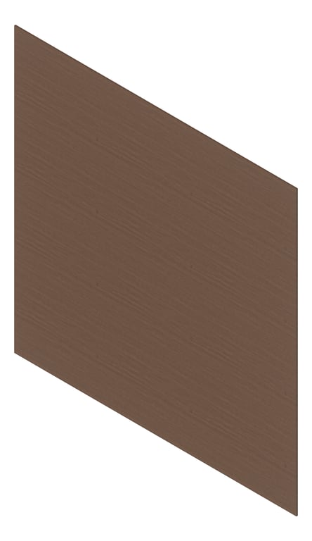 3D Presentation Image of Cladding Aluminium Deco WeatherBoard 180 BrushBox Material