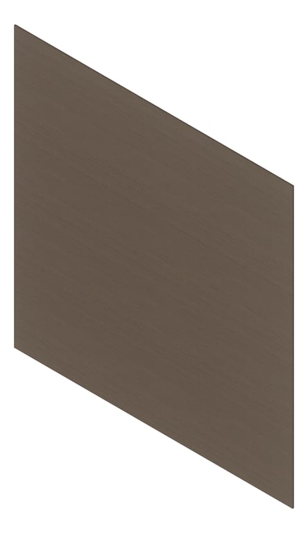 3D Presentation Image of Cladding Aluminium Deco WeatherBoard 180 Chestnut Material