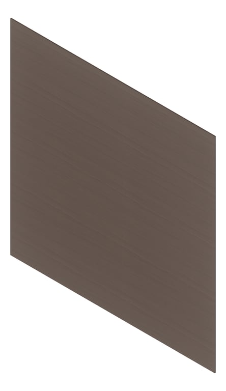 3D Presentation Image of Cladding Aluminium Deco WeatherBoard 180 DarkMocha Material