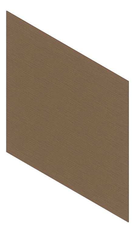3D Presentation Image of Cladding Aluminium Deco WeatherBoard 180 EuropeanWalnut Material