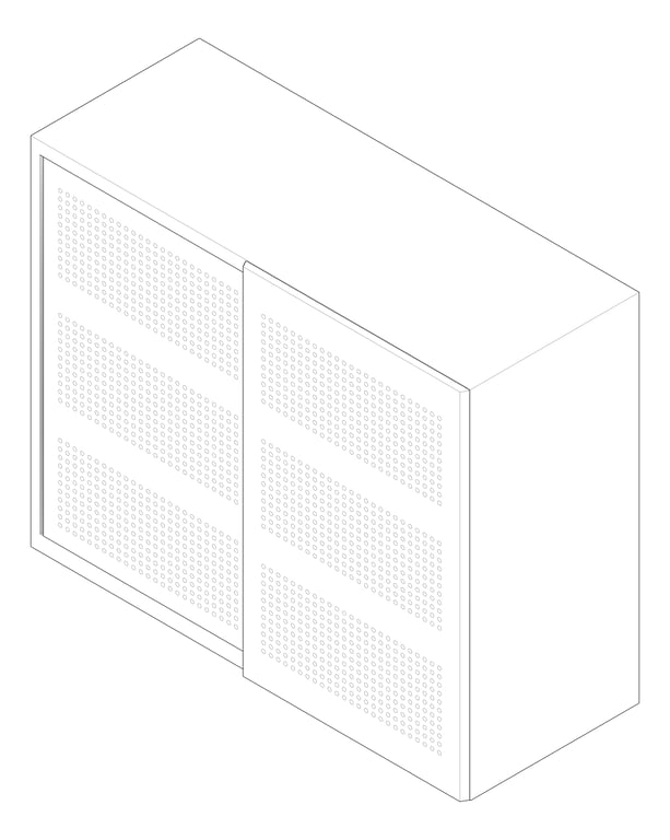 3D Documentation Image of Cabinet SlidingDoor Dexion Strata2