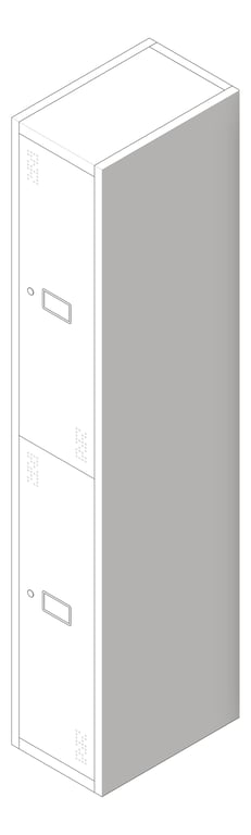 Navigate to Locker Metal Dexion Precision 2Tier