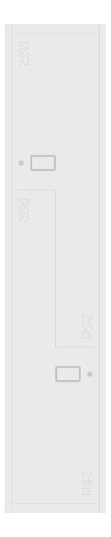 Front Image of Locker Metal Dexion Precision ZDoor
