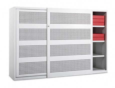 Strata-2-Sliding-Door-Cabinet 2 Image of Cabinet SlidingDoor Dexion Strata2