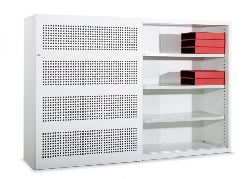 Strata-2-Sliding-Door-Cabinet 3 Image of Cabinet SlidingDoor Dexion Strata2