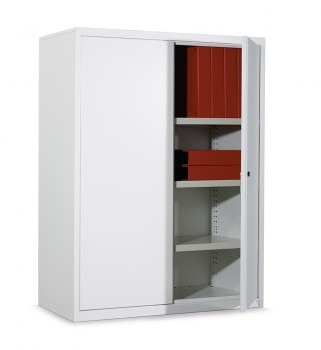 Strata-2-Swing-Door-Cabinet 2 Image of Cabinet SwingDoor Dexion Strata2 Freestanding
