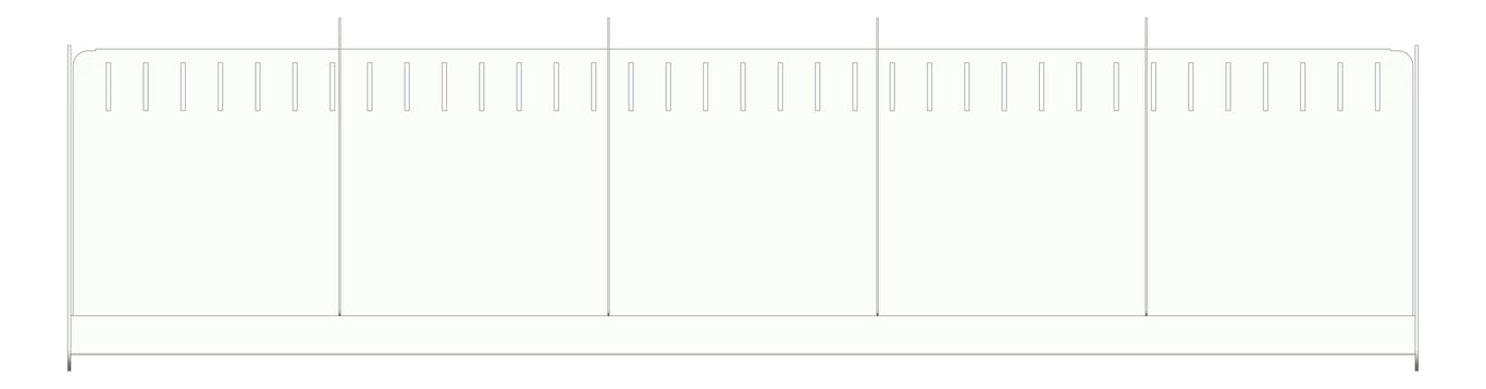 Front Image of ShelvingAccessory Library Dexion Precision2 SlottedShelf