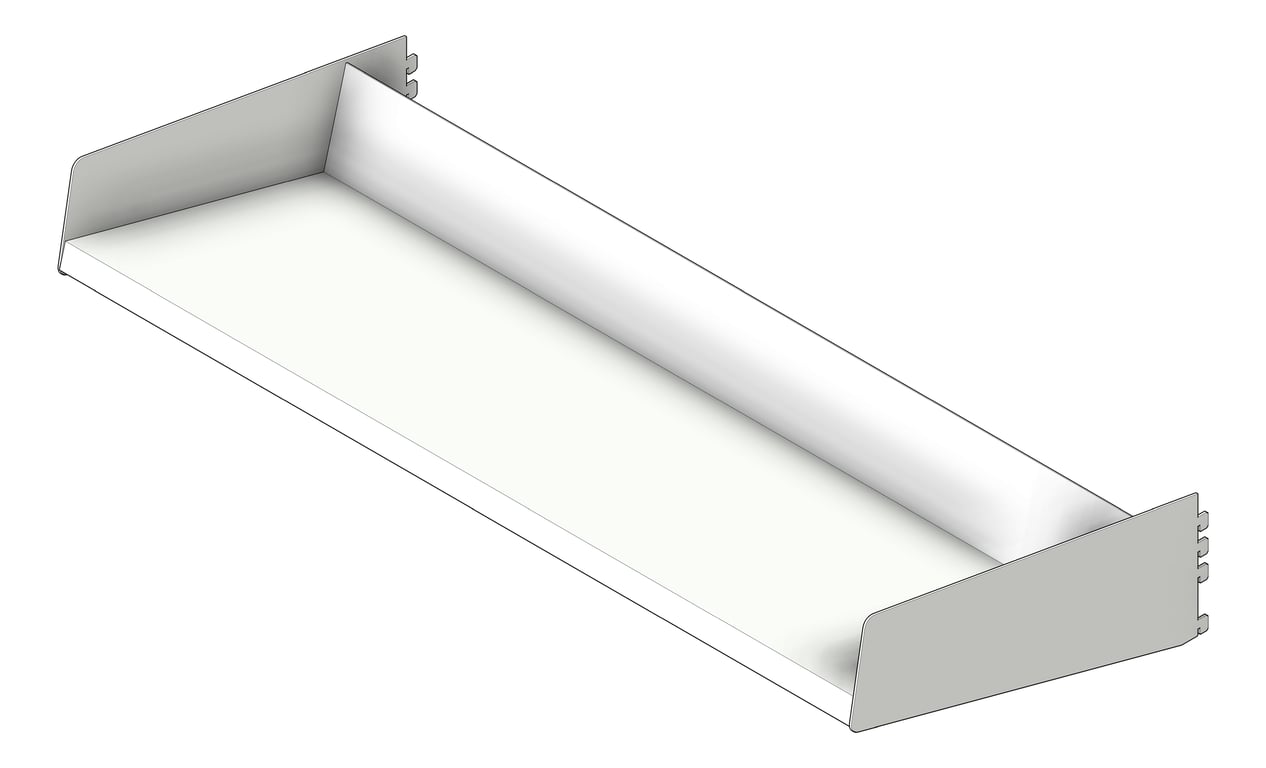 ShelvingAccessory Library Dexion Precision2 UptiltEndplate