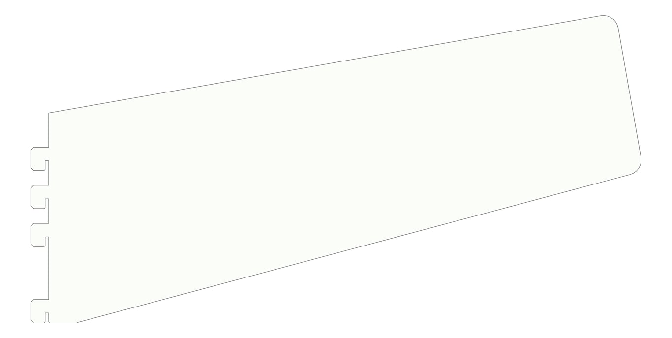 Left Image of ShelvingAccessory Library Dexion Precision2 UptiltEndplate
