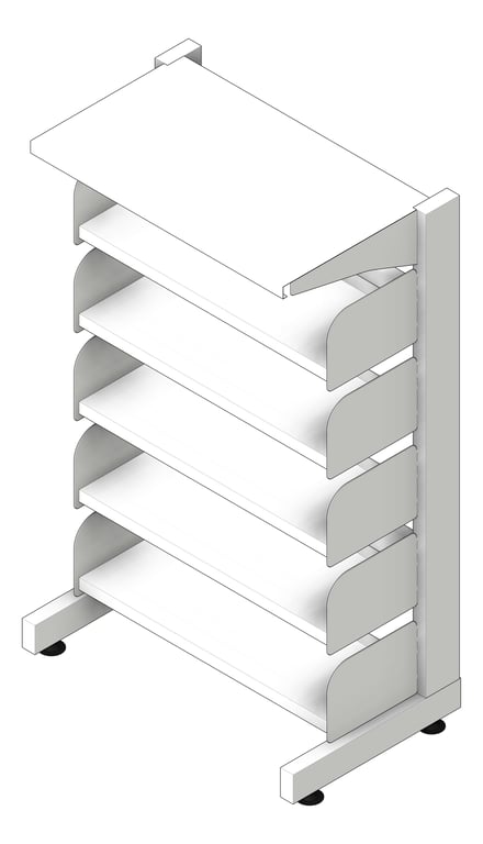 Shelving Library Dexion Precision2 SingleSided