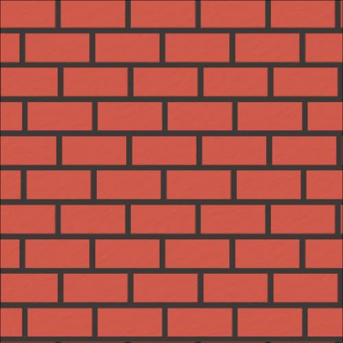 Image of Concrete Resurfacing DuluxAvista Stencil Brick JetBlack BrickRedBase