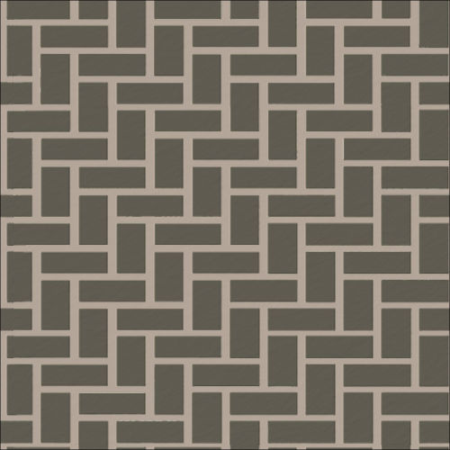 Navigate to Concrete Resurfacing DuluxAvista Stencil ClassicHerringbone Charcoal FrenchGreyBase