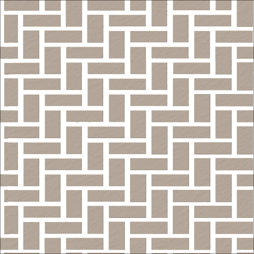 Image of Concrete Resurfacing DuluxAvista Stencil ClassicHerringbone FrenchGrey WhiteBase