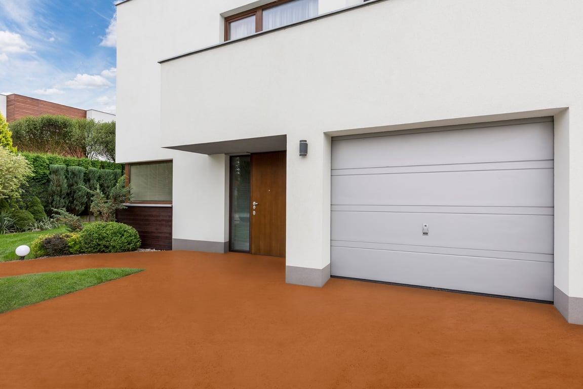 DuluxAvista_ColourHardener_Residential.jpg Image of Concrete Hardener DuluxAvista Chestnut