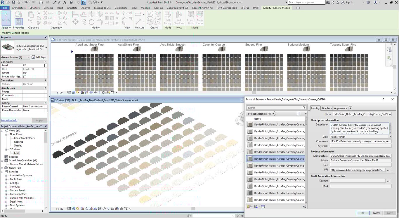Navigate to Dulux Acratex NewZealand VirtualShowroom
