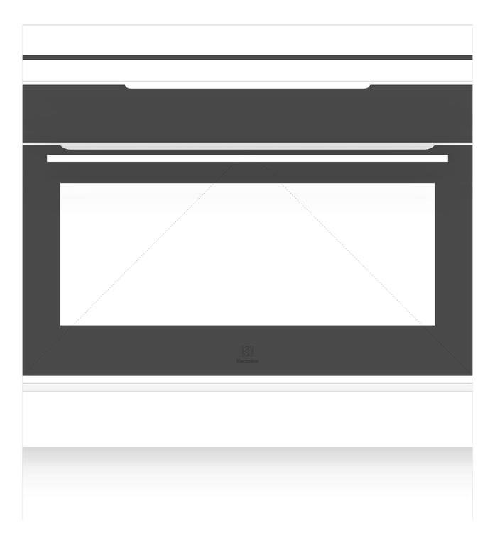 Front Image of Cooker Upright Electrolux Induction