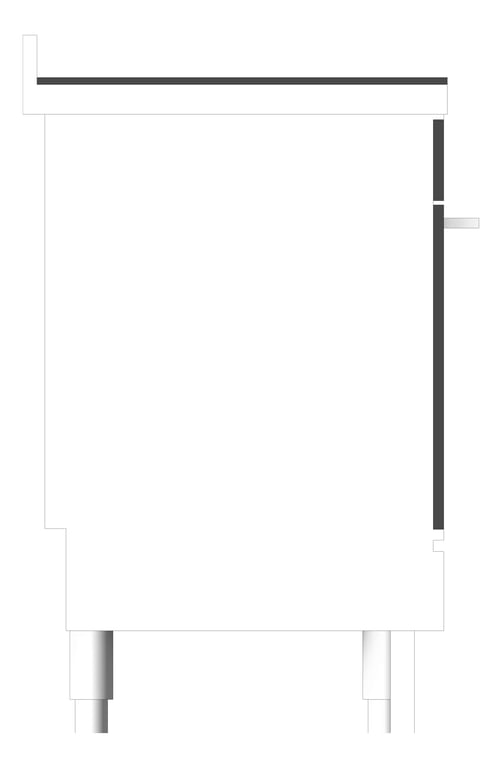 Left Image of Cooker Upright Electrolux Induction