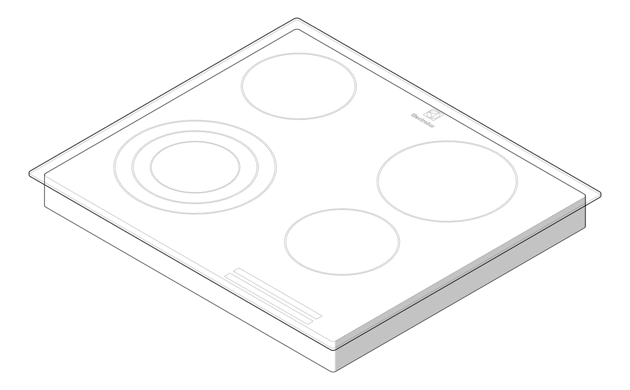 Navigate to Cooktop Electric Electrolux 600