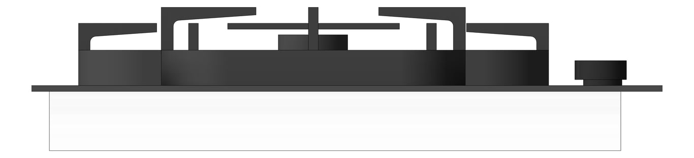 Left Image of Cooktop Gas Electrolux 900