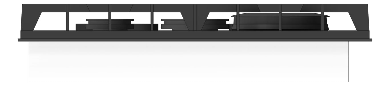 Left Image of Cooktop Gas Electrolux 900 SideControl