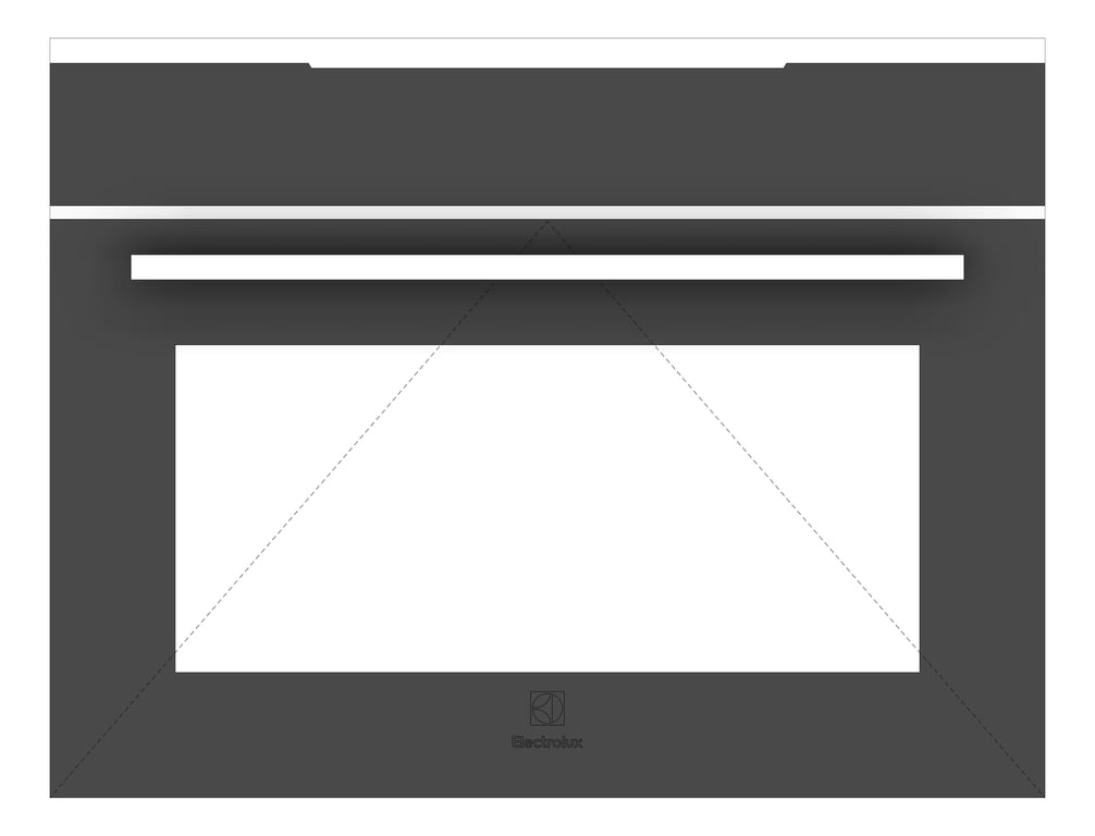 Front Image of Microwave BuiltIn Electrolux TopOpen 44L