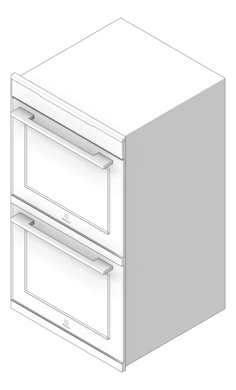 Image of Oven Electric Electrolux 600 Double