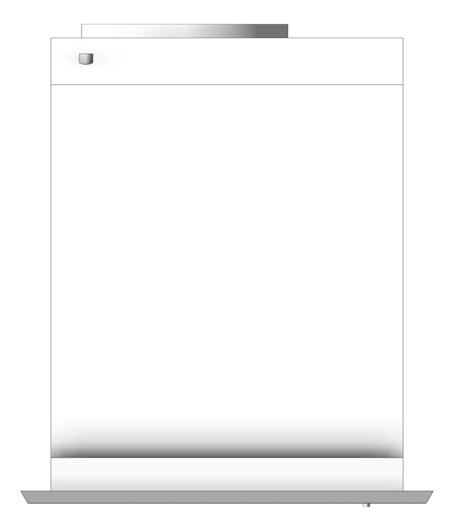 Left Image of Rangehood Integrated Electrolux 520 BaffleFilter