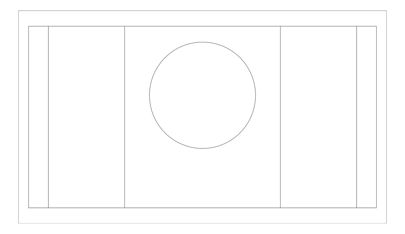 Plan Image of Rangehood Integrated Electrolux 520 BaffleFilter